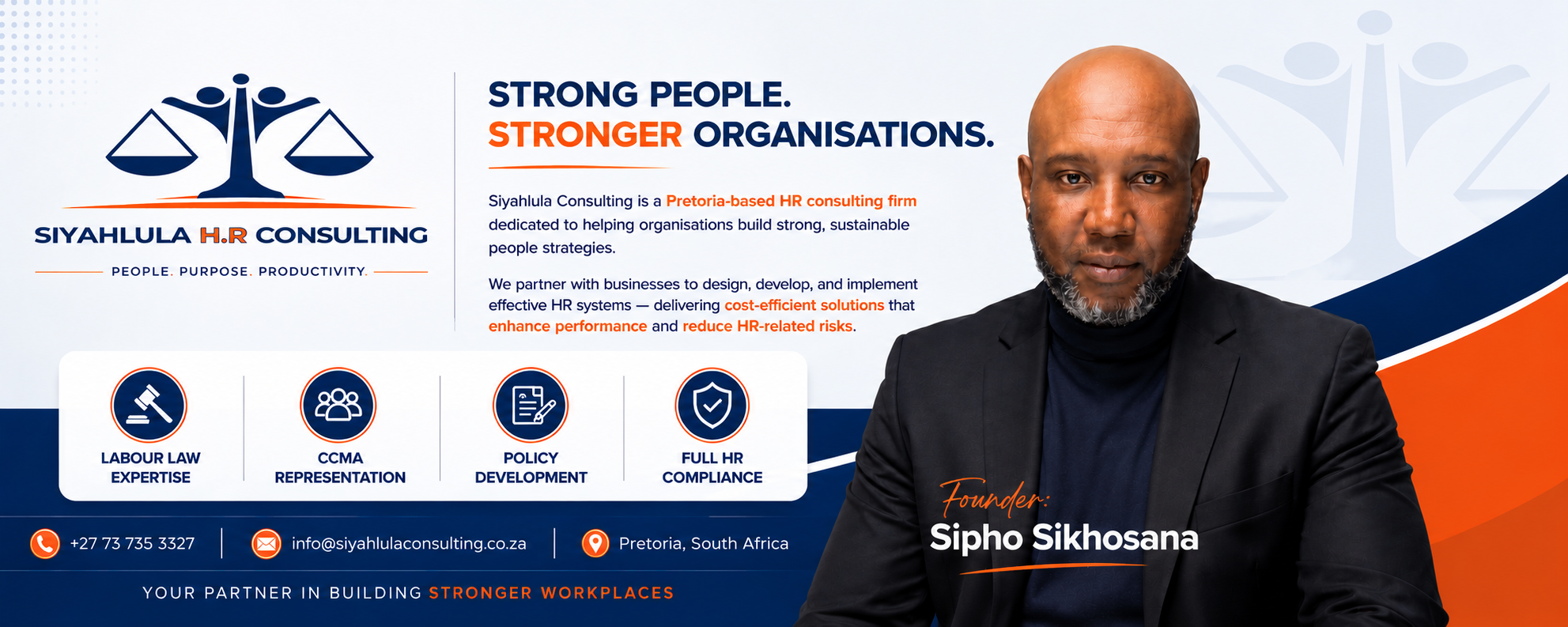Siyahlula HR Consulting Banner